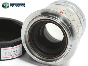 Leica Summicron M 50mm F/2 E39 Lens Rigid Late Ver. Silver/Chrome