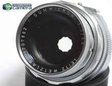 Load image into Gallery viewer, Leica Summicron M 50mm F/2 DR Rigid Lens Converted to Couple w/Rangefinder