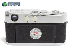Leica M3 Film Rangefinder Camera Silver/Chrome Single Stroke *MINT-*