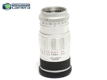 Load image into Gallery viewer, Leica Leitz Elmarit 90mm F/2.8 Lens Silver 1st Version