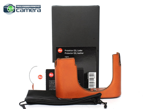 Leica Leather Protector / Half Case Cognac 19652 for Q3 Camera *BRAND NEW*