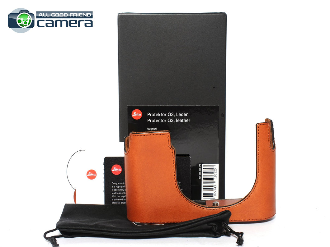 Leica Leather Protector / Half Case Cognac 19652 for Q3 Camera *BRAND NEW*