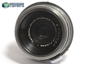 Zeiss Jena Biogon 35mm F/2.8 T Coated Lens Contax RF Rangefinder