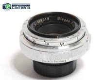 Load image into Gallery viewer, Zeiss Opton Biogon 35mm F/2.8 T Coated Lens Contax RF Rangefinder *EX+*