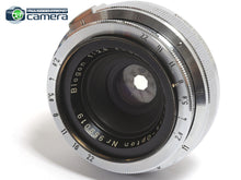Load image into Gallery viewer, Zeiss Opton Biogon 35mm F/2.8 T Coated Lens Contax RF Rangefinder *EX+*