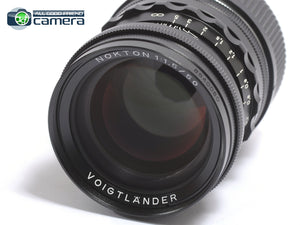 Voigtlander Nokton 50mm F/1.5 ASPH. Lens Vintage Line Leica M Mount *MINT-*
