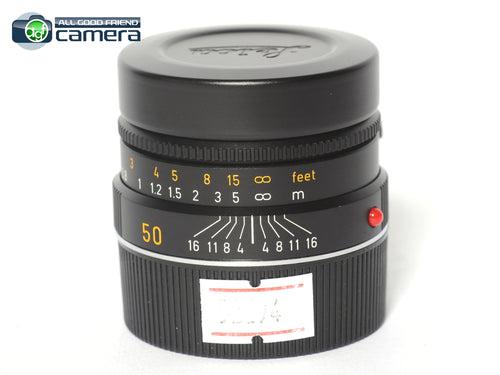 Leica Summarit-M 50mm F/2.5 E39 Lens Black 6Bit 11644 *MINT-*