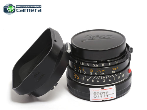 Leica Summicron-M 35mm F/2 E39 Lens Ver.4 Bokeh King Germany *MINT-*
