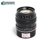 Load image into Gallery viewer, Leica Leitz Summilux M 50mm F/1.4 E43 Lens Ver.2 Black