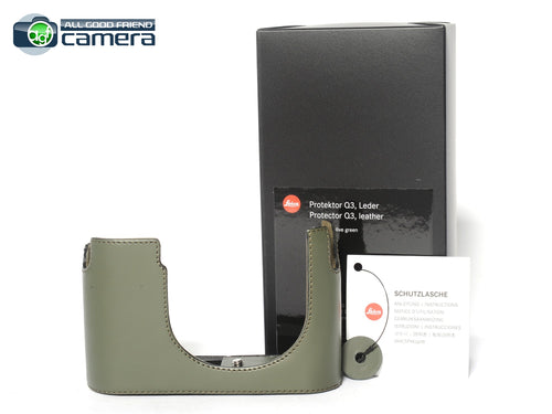 Leica Leather Protector / Half Case Olive Green 19653 for Q3 Camera *BRAND NEW*