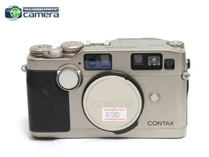 Contax G2 Film Rangefinder Camera Titanium Silver *EX*
