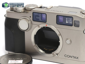 Contax G2 Film Rangefinder Camera Titanium Silver *EX*