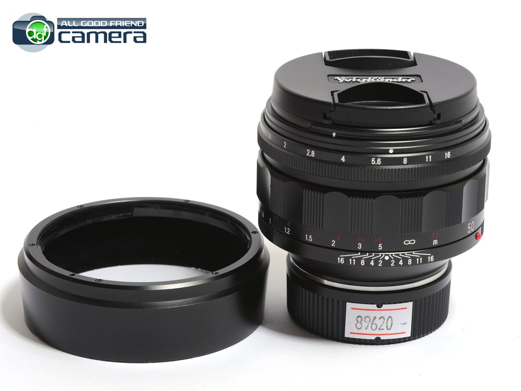 Voigtlander Nokton 50mm F/1.0 VM Lens Leica M-Mount *MINT-*