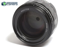 Load image into Gallery viewer, Voigtlander Nokton 50mm F/1.0 VM Lens Leica M-Mount *MINT-*
