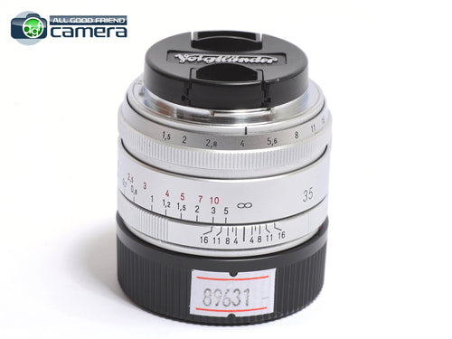 Voigtlander Nokton 35mm F/1.5 VM Lens Silver Ver.2 Leica M Mount *EX+*