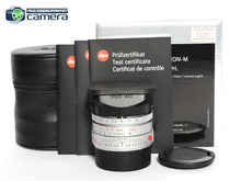 Load image into Gallery viewer, Leica Summicron-M 35mm F/2 ASPH. E39 Lens 6Bit Silver 11882 *MINT in Box*