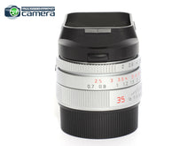 Load image into Gallery viewer, Leica Summicron-M 35mm F/2 ASPH. E39 Lens 6Bit Silver 11882 *MINT in Box*