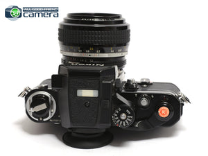 Nikon F2AS Film SLR Camera Black w/Nikkor 50mm F/1.2 AI Lens F2 AS *EX*