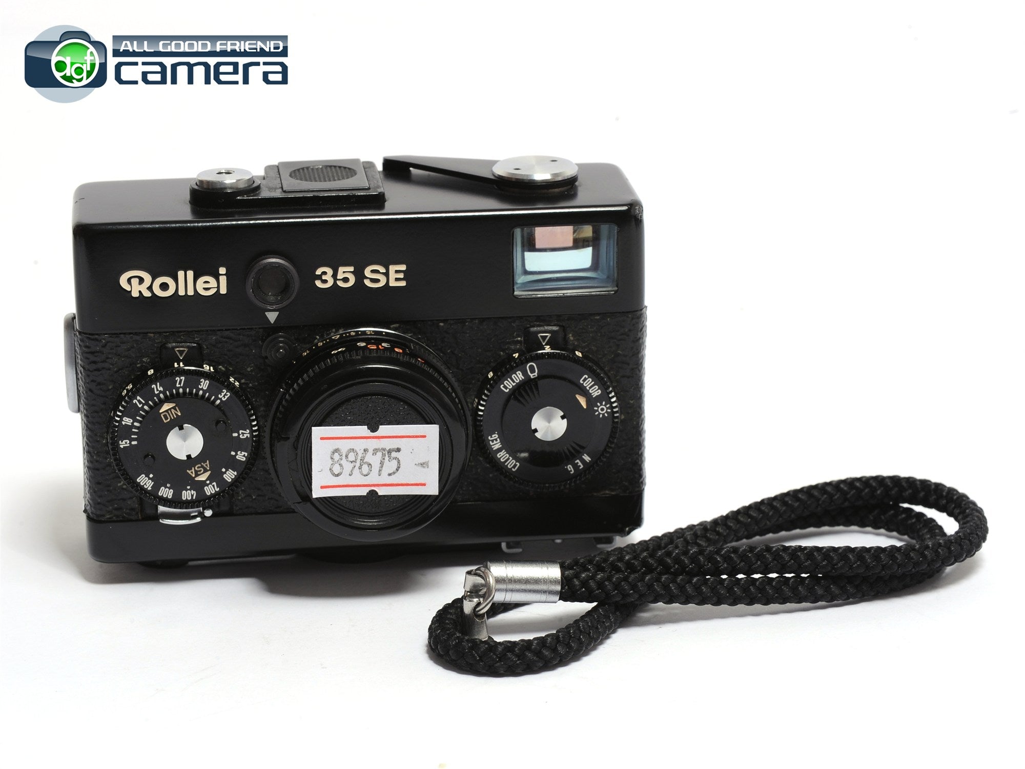 Rollei 35 SE P&S Film Camera Black w/HFT 40mm F/2.8 Lens