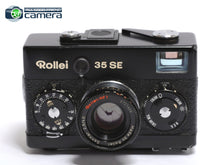 Load image into Gallery viewer, Rollei 35 SE P&amp;S Film Camera Black w/HFT 40mm F/2.8 Lens