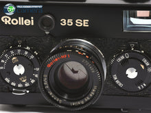 Load image into Gallery viewer, Rollei 35 SE P&amp;S Film Camera Black w/HFT 40mm F/2.8 Lens