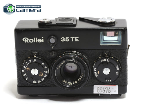 Rollei 35 TE P&S Film Camera Black w/40mm F/3.5 Lens