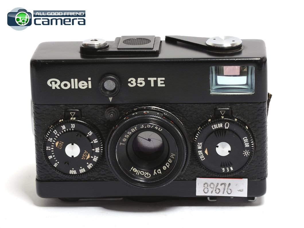 Rollei 35 TE P&S Film Camera Black w/40mm F/3.5 Lens