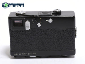 Rollei 35 TE P&S Film Camera Black w/40mm F/3.5 Lens