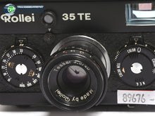 Load image into Gallery viewer, Rollei 35 TE P&amp;S Film Camera Black w/40mm F/3.5 Lens