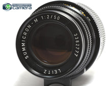 Load image into Gallery viewer, Leica Leitz Summicron-M 50mm F/2 Lens Ver.4 Canada *EX+ in Box*
