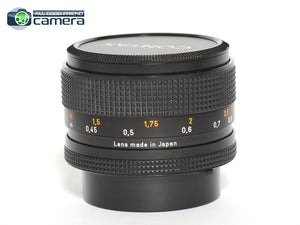 Contax Planar 50mm F/1.4 T* MMJ Lens *MINT-*