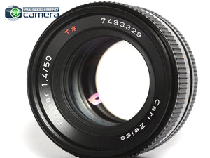 Contax Planar 50mm F/1.4 T* MMJ Lens *MINT-*