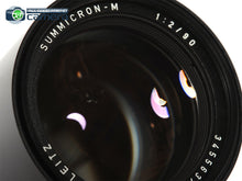 Load image into Gallery viewer, Leica Summicron-M 90mm F/2 E55 Lens Pre-ASPH. Black *READ*