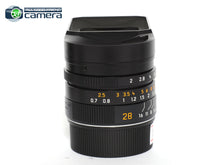 Load image into Gallery viewer, Leica Summicron-M 28mm F/2 ASPH. II Lens Black 11672 *MINT-*