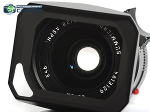 Leica Summicron-M 28mm F/2 ASPH. II Lens Black 11672 *MINT-*