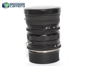 Voigtlander Ultron 28mm F/1.9 Aspherical Lens L39 Mount w/M Adapter