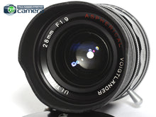 Load image into Gallery viewer, Voigtlander Ultron 28mm F/1.9 Aspherical Lens L39 Mount w/M Adapter