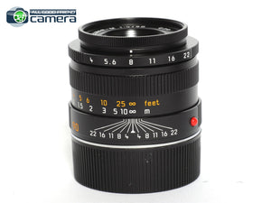 Leica Macro-Elmar-M 90mm F/4 Lens Black 6Bit New Version 11670 *MINT- in Box*