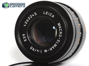 Leica Macro-Elmar-M 90mm F/4 Lens Black 6Bit New Version 11670 *MINT- in Box*