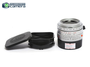 Leica Summicron-M 35mm F/2 ASPH. Ver.1 Lens Silver 11882 *MINT-*