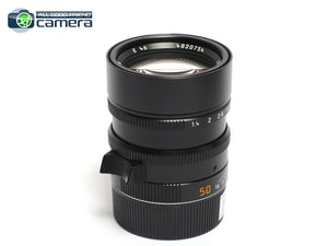 Leica Summilux-M 50mm F/1.4 ASPH. Lens Black 11891 Late Serial No. 48** *EX+*