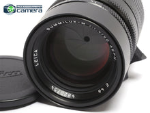 Load image into Gallery viewer, Leica Summilux-M 50mm F/1.4 ASPH. Lens Black 11891 Late Serial No. 48** *EX+*