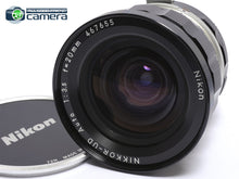 Load image into Gallery viewer, Nikon Nikkor-UD Auto 20mm F/3.5 non-AI Lens *EX+*