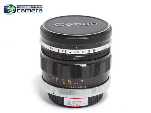 Canon FL 58mm F/1.2 Lens FD Mount *EX*