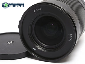 Hasselblad XCD 30mm F/3.5 Lens for X Series Shutter Count 1238 *EX+*