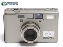 Load image into Gallery viewer, Contax T3 P&amp;S Camera Titanium Silver w/Sonnar 35mm T* Lens *MINT-*