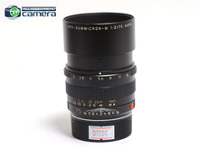 Load image into Gallery viewer, Leica APO-Summicron-M 75mm F/2 ASPH. Lens Black 11637 non-6Bit