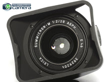 Load image into Gallery viewer, Leica Summicron-M 28mm F/2 ASPH. Lens Black Custom 6Bit 11604 *MINT in Box*