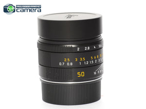 Leica APO-Summicron-M 50mm F/2 ASPH. Lens Black 11141 *BRAND NEW*