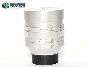 Leica Noctilux-M 50mm F/0.95 ASPH. Lens Silver 11667 *BRAND NEW*